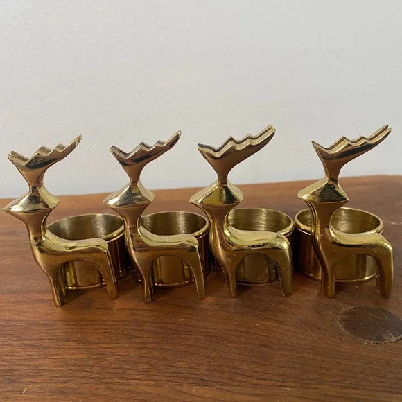 Christmas Reindeer Napkin Ring and Name Card Holder - Picture 6 of 7